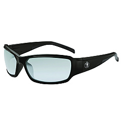 ergodyne Skullerz THOR Anti-Scratch/Enhanced Anti-Fog Safety Glasses, Black Nylon Impact Frame, Indoor/Outdoor Polycarbonate Lens (51085)