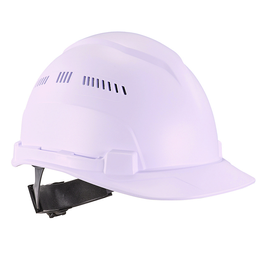 ergodyne Skullerz 8966 Class C Lightweight Cap-Style Hard Hat, Adjustable Venting, 6-Point Rachet Suspension, White (60223)