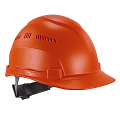 ergodyne Skullerz 8966 Class C Lightweight CapStyle Hard Hat, Adjustable Venting, 6-Point Rachet Suspension, Orange (60270)