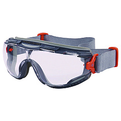 ergodyne Skullerz ARKYN Anti-Scratch and Enhanced Anti-Fog Safety Goggles with Neoprene Strap, Clear (60310)