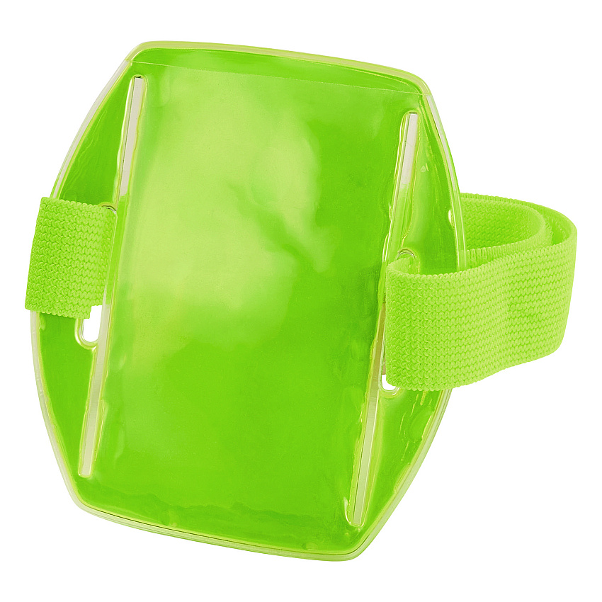 ergodyne Squids 3386 Arm Band ID/Badge Holder, Vertical, Lime, 3.75 x 4.25 Holder, 2.5 x 4 Insert (19956)