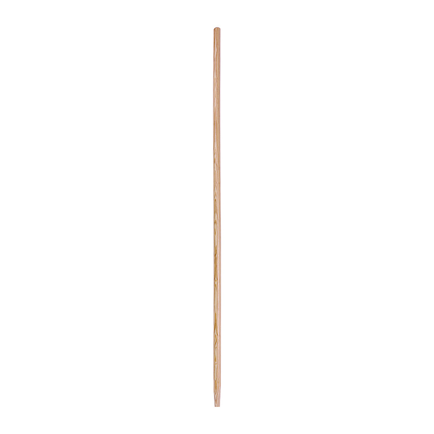 Boardwalk Tapered End Broom Handle, Lacquered Hardwood, 1.13" dia x 54", Natural (BWK124)