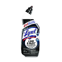 LYSOL Brand Disinfectant Toilet Bowl Cleaner w/Lime/Rust Remover, Wintergreen, 24 oz (98013EA)