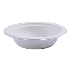 Eco-Products Renewable and Compostable Sugarcane Bowls, 12 oz, Natural White, 50/Pack, 20 Packs/Carton (EPBL12)