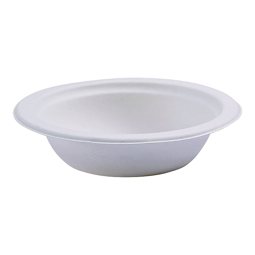 Eco-Products Renewable and Compostable Sugarcane Bowls, 12 oz, Natural White, 50/Pack, 20 Packs/Carton (EPBL12)
