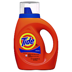 Liquid Tide Laundry Detergent, 32 Loads, 42 oz Bottle, 6/Carton (12117CT)