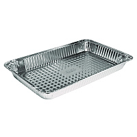 HFA Aluminum Steam Table Pans, Full-Size Deep, 65 Gauge, 2.19" Deep, 12.75 x 20.75, 50/Carton (402070)