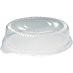 HFA Plastic Dome Lids, Embossed, Fits 4012/4013, 12" Diameter, 25/Carton (4012DL)