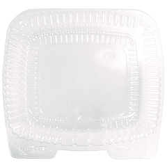 HFA Handi-Lock Single Compartment Food Container, 60 oz, 8.63 x 3 x 9, Clear, Plastic, 200/Carton (6010S200)