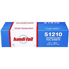 HFA Interfold Sheets, 10.75 x 12, 500 Sheets/Box, 6 Boxes/Carton (51210)