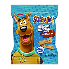 Kellogg's Scooby-Doo Cinnamon Graham Sticks, 1 oz Packet, 210/Carton (KEE50689)