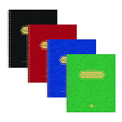Roaring Spring Wirebound Teacher's Plan Book, 11 x 8.5, Randomly Assorted Cover Colors (12144)