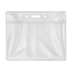 Advantus ID Badge Holder, Clear, 2.25 x 3.5 Insert, 50/Pack (75683)