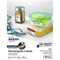Avery 4224 Dissolvable Labels