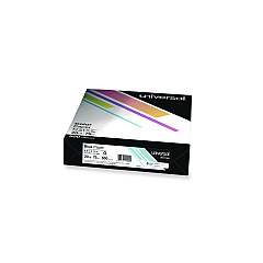 Universal Deluxe Colored Paper, 20 lb Bond Weight, 8.5 x 11, Blue, 500 Sheets/Ream, 10 Reams/Carton (UNV11202CT)