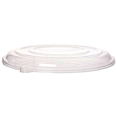 Eco-Products 100% Recycled Content Pizza Tray Lids, 16 x 16 x 0.2, Clear, 50/Carton (EPSCPTR16LID)