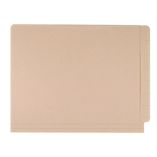Medical Arts Press Economy End Tab File Folder, Straight Tabs, Letter Size, 0.75" Expansion, Manila, 100/Box (52383)