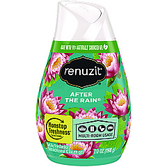 Renuzit Adjustables Air Freshener, After the Rain Scent, 7 oz Solid, 12/Carton (43100CT)