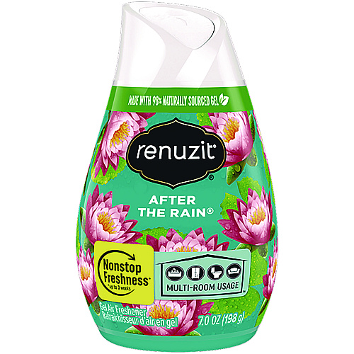 Renuzit Adjustables Air Freshener, After the Rain Scent, 7 oz Solid, 12/Carton (43100CT)