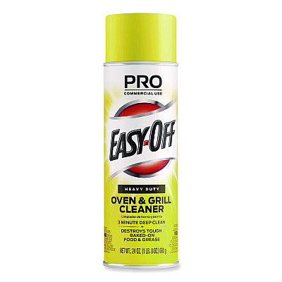 Professional EASY-OFF Oven and Grill Cleaner, Unscented, 24 oz Aerosol Spray (85261EA)