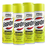 Professional EASY-OFF Oven and Grill Cleaner, 24 oz Aerosol, 6/Carton (85261)