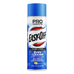 Professional EASY-OFF Fume Free Max Oven Cleaner, Foam, Lemon, 24 oz Aerosol Spray (85260EA)