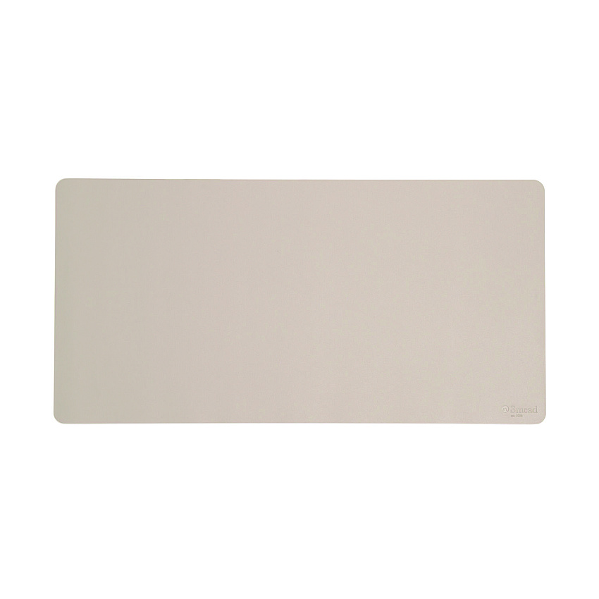 Smead Vegan Leather Desk Pads, 31.5 x 15.7, SandStone (64831)