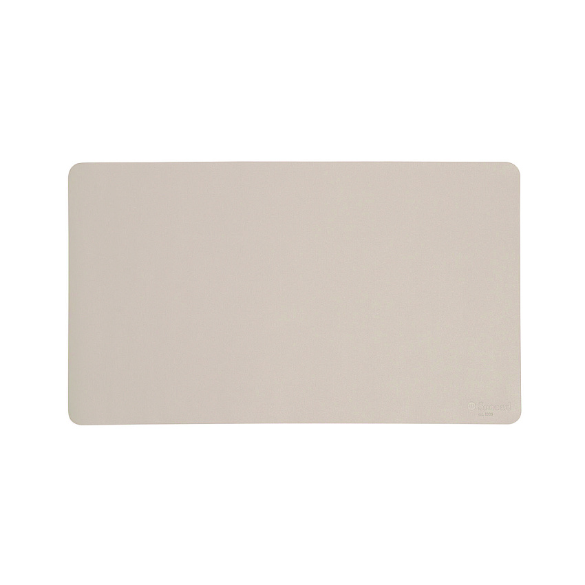 Smead Vegan Leather Desk Pads, 23.6 x 13.7, SandStone (64836)