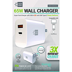 ByTech Wall Charger, 60 W, White (CLPDW6105WT)