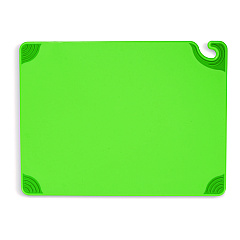 San Jamar Saf-T-Grip Cutting Board, 24 x 18 x 0.5, Green (CBG182412GN)