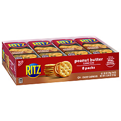 Nabisco Ritz Peanut Butter Cracker Sandwiches, 1.38 oz Pack (02104)