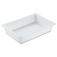 Rubbermaid Commercial Food/Tote Boxes, 8.5 gal, 26 x 18 x 6, White (3508WHI)