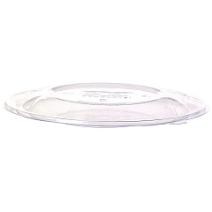 Eco-Products Salad Bowl Lids, Lids for 64 oz Squat Salad Bowls, 9.5" Diameter, Clear, 300/Carton (EPSBS64LID)
