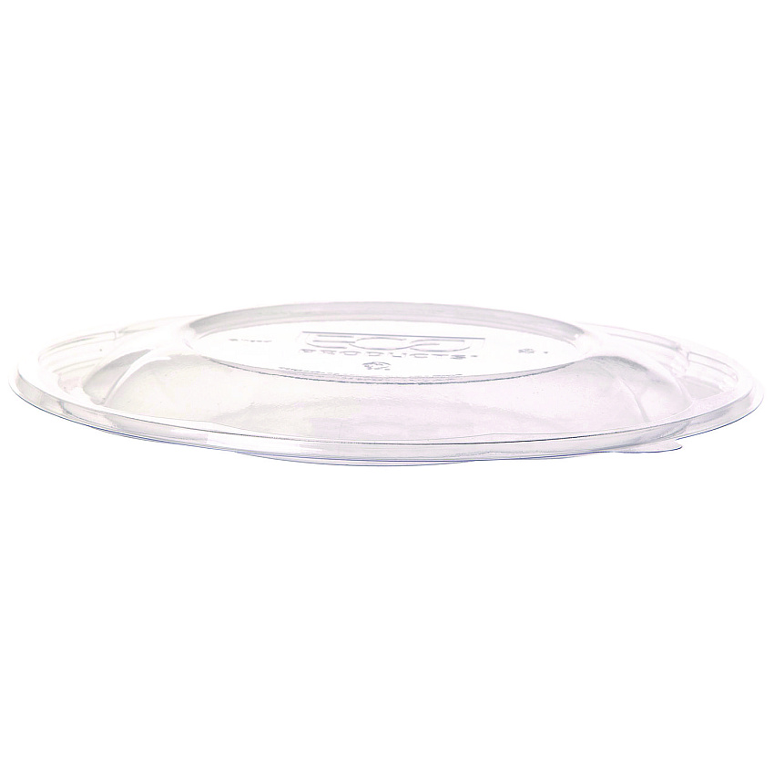 Eco-Products Salad Bowl Lids, Lids for 64 oz Squat Salad Bowls, 9.5" Diameter, Clear, 300/Carton (EPSBS64LID)