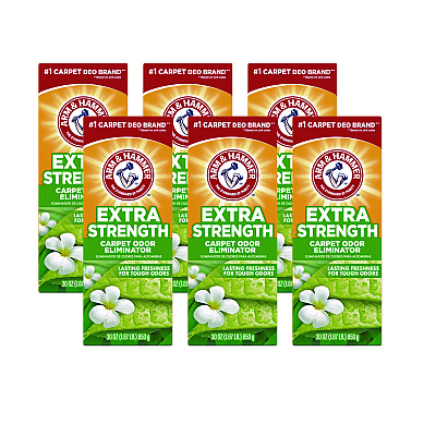 Arm & Hammer Deodorizing Carpet Cleaning Powder, Fresh, 30 oz (3320011538)