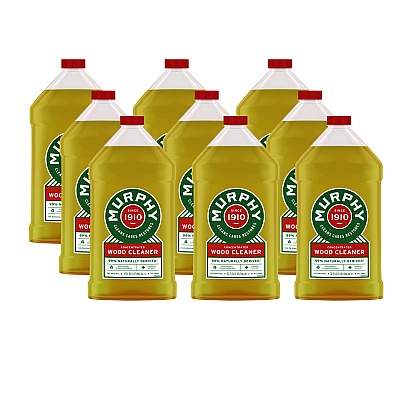 Murphy Oil Soap Original Wood Cleaner, Liquid, 32 oz Bottle, 9/Carton (01163CT)