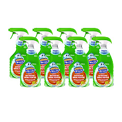 Scrubbing Bubbles Multi Surface Bathroom Cleaner, Citrus Scent, 32 oz Spray Bottle, 8/Carton (306111)