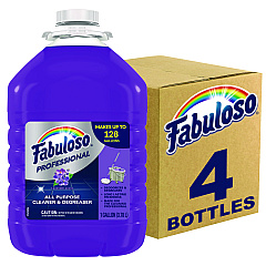 Fabuloso All-Purpose Cleaner, Lavender Scent, 1 gal Bottle, 4/Carton (05253)