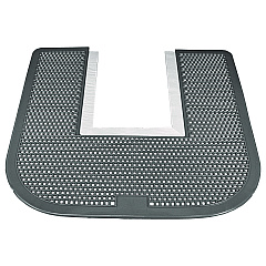 Impact Disposable Toilet Floor Mat, Nonslip, Orchard Zing Scent, 23 x 21-5/8, Gray, 6/Carton (1550CT)