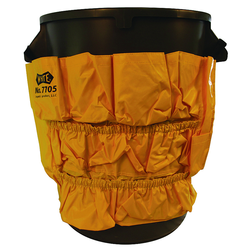 Impact Gator Caddy Vinyl Yellow Bag, Nine Compartments, 20 x 20.5, Yellow (7705)