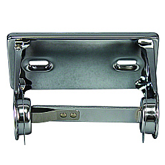 Impact Single Roll Toilet Tissue Dispenser, 6.5 x 4.5 x 2.75, Chrome, 1 Dozen (2500DZ)