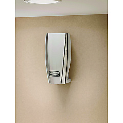 Rubbermaid Commercial TC TCell Odor Control Dispenser, 2.9" x 2.75" x 5.9", Chrome (1793548)