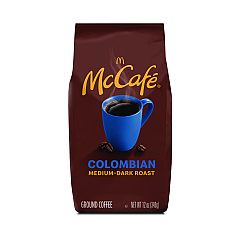 McCafe Ground Coffee, Colombian, 12 oz Bag (6346EA)