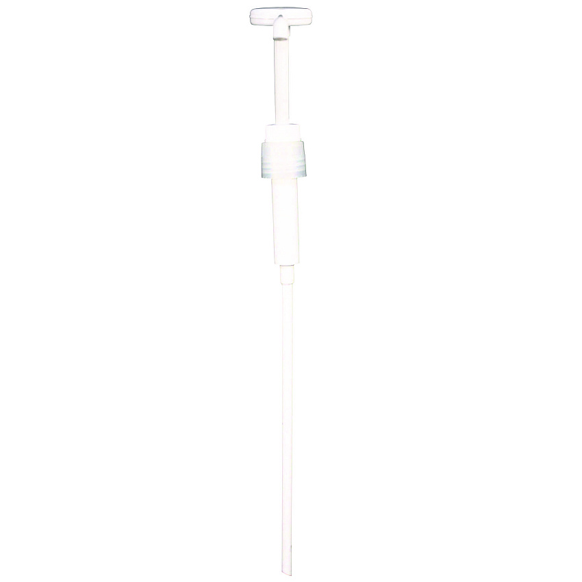 Impact Economy Plastic Dispensing Pump with Senior Rieke Adapter for 5-gal Pails and 38 mm Screwcap for 1 gal Jugs, White (904AEA)