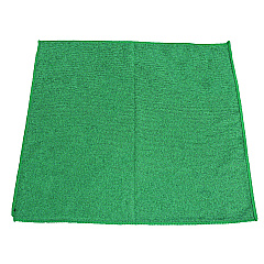 Impact Lightweight Microfiber Cloths, 16 x 16, Green, 240/Carton (LFK301)
