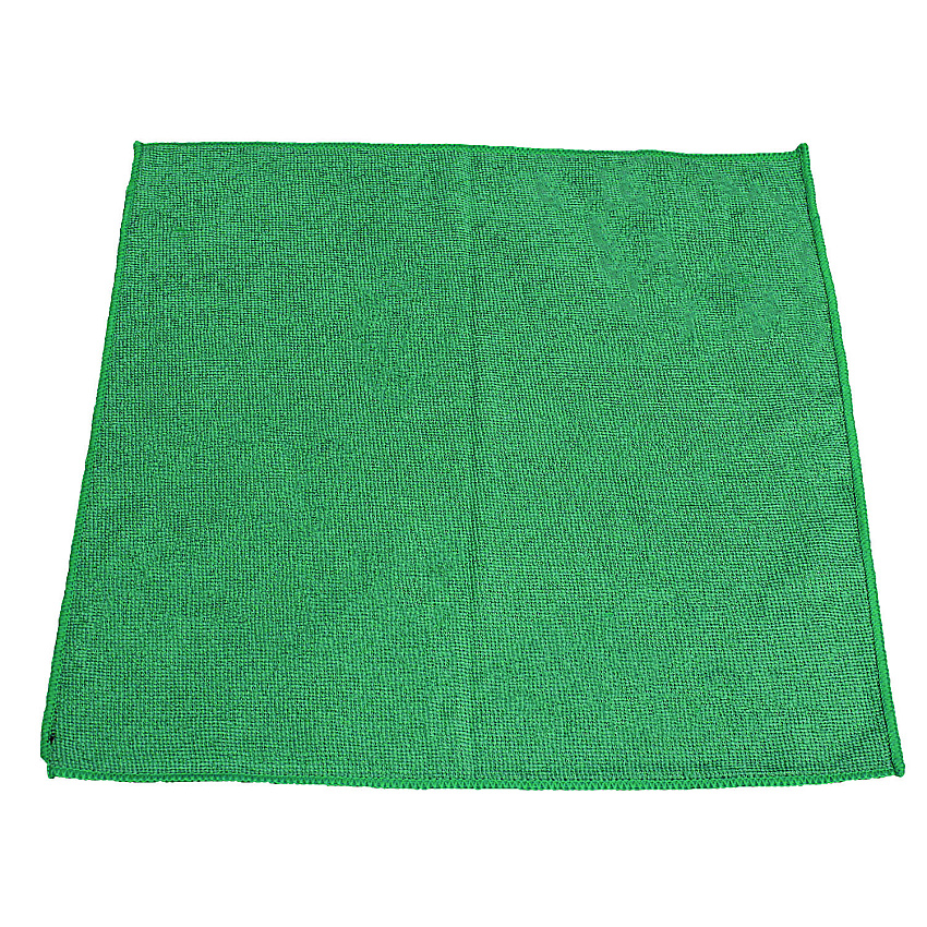 Impact Lightweight Microfiber Cloths, 16 x 16, Green, 240/Carton (LFK301)