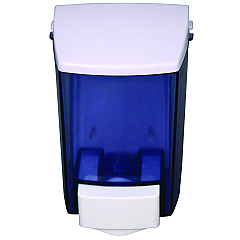 Impact Clearvu ClearVu Encore Liquid Soap Dispenser, 30 oz, 4.5 x 4 x 6.25, Black/White (9330)