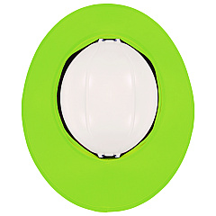 ergodyne Chill-Its 6661 Universal Hard Hat Brim with Neck Shade, Lime (12721)