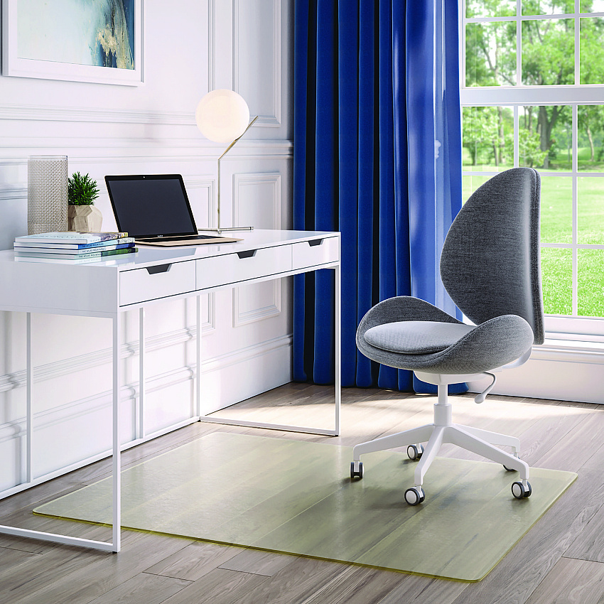 Deflecto Oceanmat Hard Floor Chair Mat, 36 x 48, Clear (CM2G142OCB)