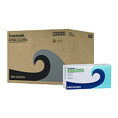 Boardwalk Disposable Examination Nitrile Gloves, Small, Blue, 5 mil, 1000/Carton (BWK382SCTA)